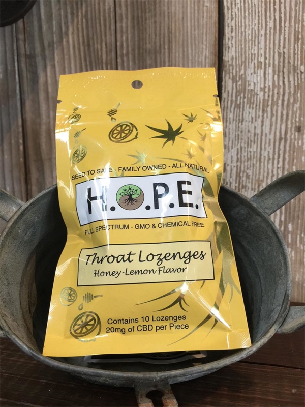 10 Packs of Honey-Lemon Flavor Throat Lozenges