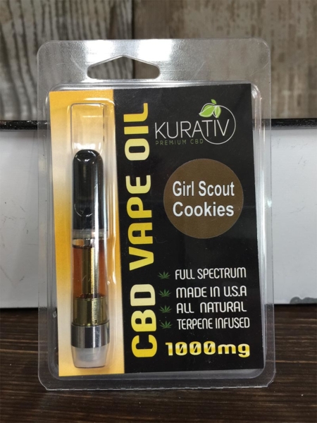 Girl Scout Cookie Flavored CBD Vape Oil