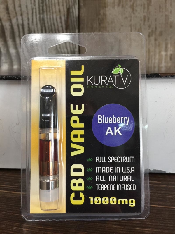 Blueberry AK Flavored CBD Vape Oil